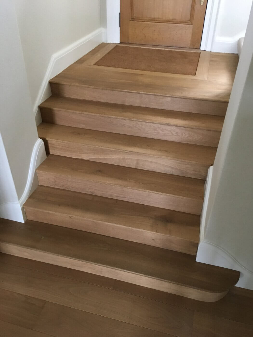 wooden staircase