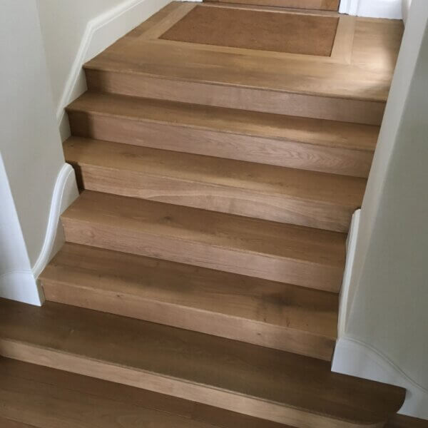 wooden staircase