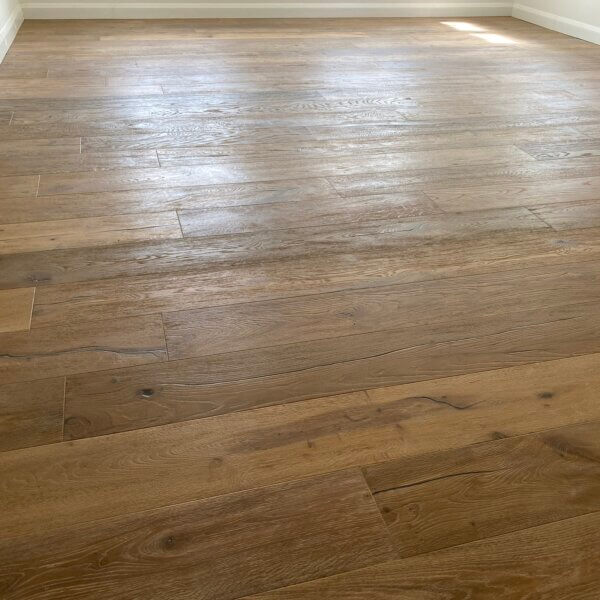 large wood flooring