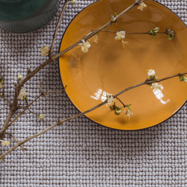 tree in ceramic bowl